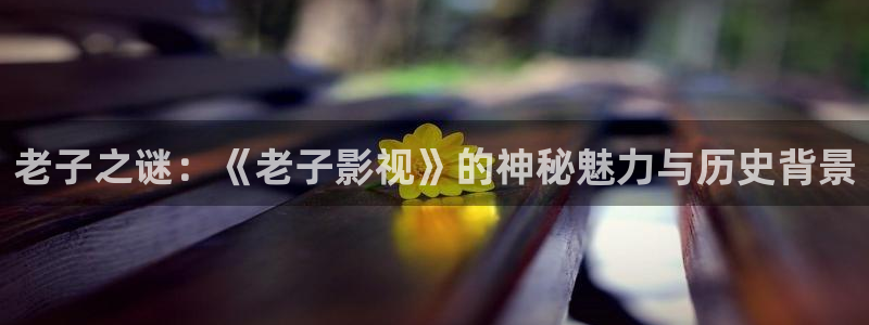 裸眼3d轨道飞行影院：老子之谜：《老子影视》的神秘魅力与历史背景