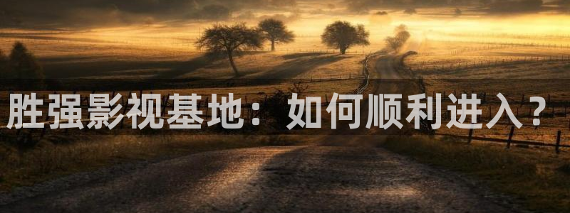 3d环幕轨道影院：胜强影视基地：如何顺利进入？