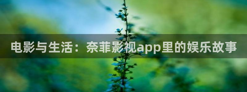 9d轨道影院怎么样：电影与生活：奈菲影视app里的娱乐故事